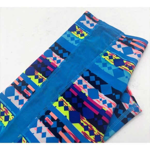 TYR Womens Geometric Patterned Cropped Leggings L 10/12 - Picture 5 of 8